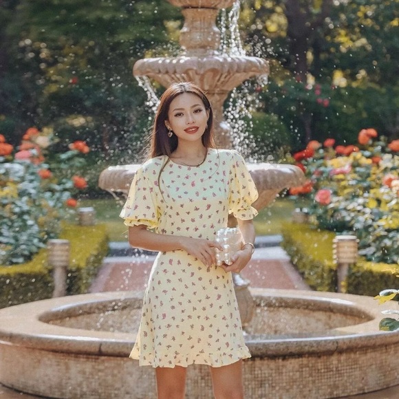 🌾NWT Faithfull the Brand Florence Mini Dress - Picture 3 of 16